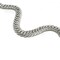 1 Yard Silver Double Link Etched Aluminum Chain for Jewelry Accessories